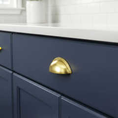 CALISTO MK Kabuk kulp parlak altin 64mm