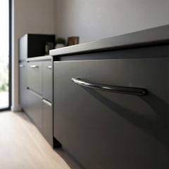 RUNE II Kulp mat siyah 160mm