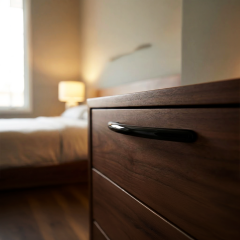 RUNE II Kulp mat siyah 160mm