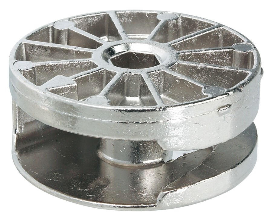 Bağlantı gövdesi, Häfele Maxifix, 19 mm ve üzeri ahşap kalınlığı için Altıgen SW6 uc