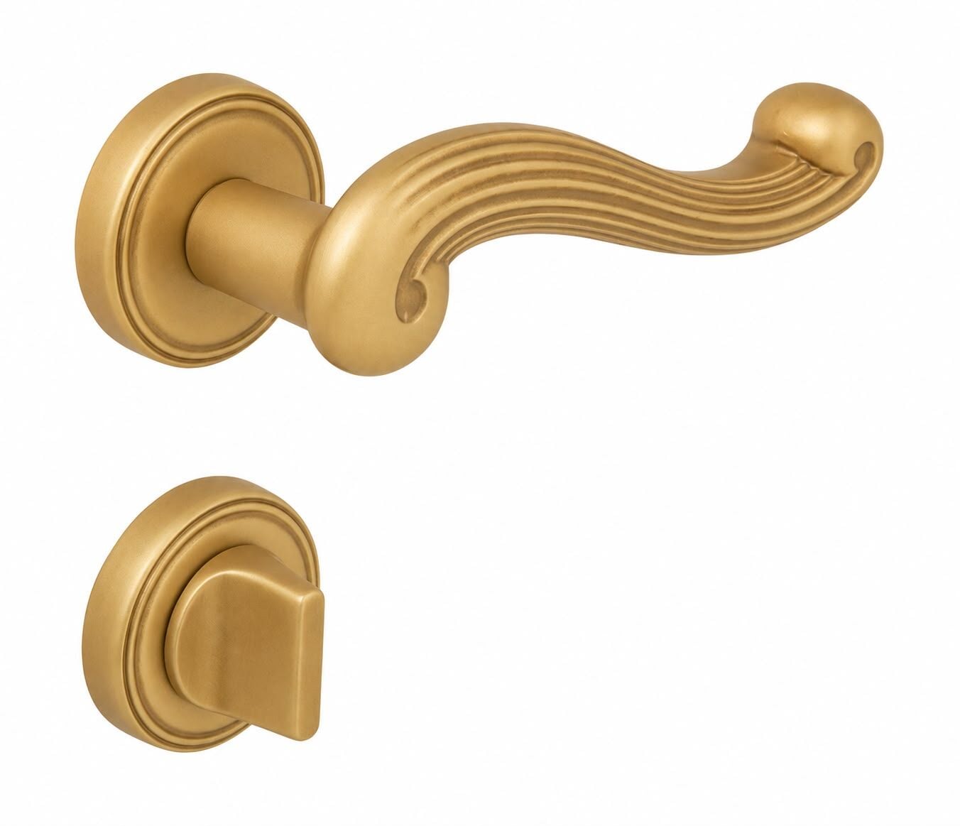 Çebi A561 PC35 LUPE Kapı Kolu Mat Altın WC