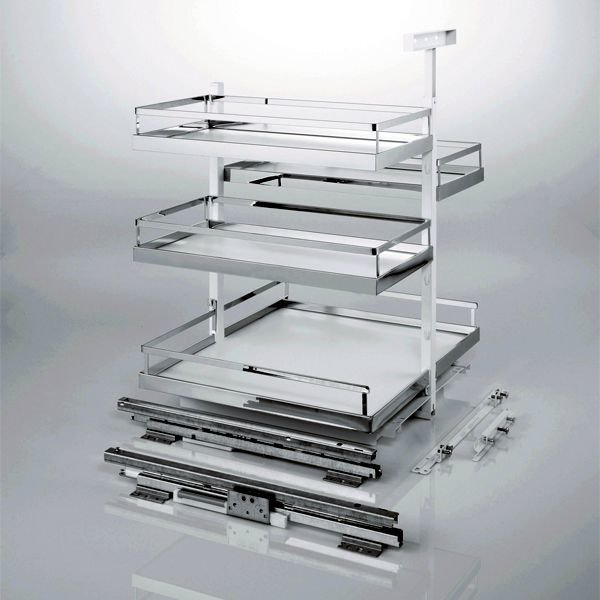 DISPENSA 90° Baglanti seti 3lü,antrasit