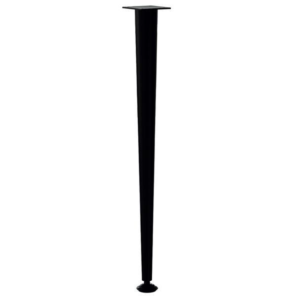 TOSE Sehpa ayagi ahsap siyah 42-16x410mm