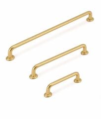Çebi A1109.PC35 192mm Mat Pirinç Mobilya Dolap Kulbu