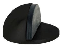 Stoper zemine, yapis.44x25mm mat siyah