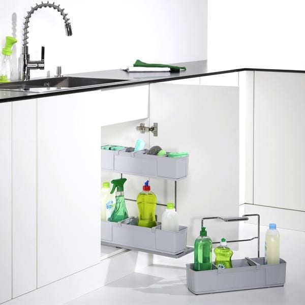 cleaning AGENT Temizlik sepeti,gri