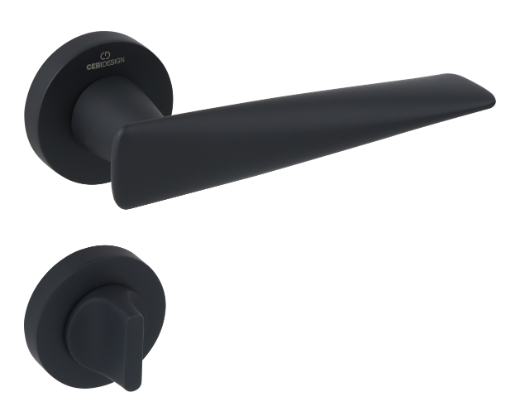Çebi A5220 PC24 DENA Kapı Kolu Siyah WC