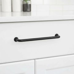 EDNA Kulp mat siyah 160mm