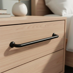 EDNA Kulp mat siyah 160mm