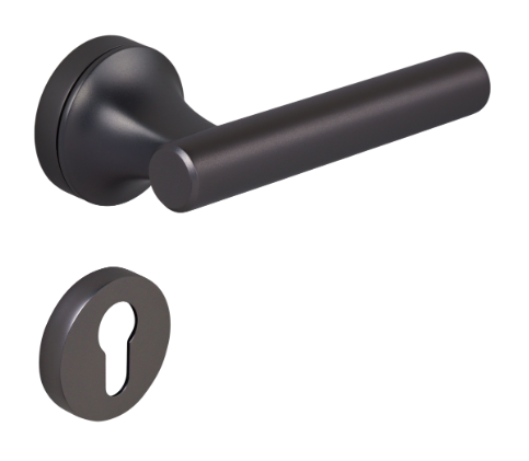 Çebi A5192-10 PC27 OXO-F Kapı Kolu Antrasit Barelli