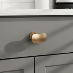 H2185 Dügme kulp mat altin 21mm