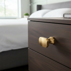 H2185 Dügme kulp mat altin 21mm