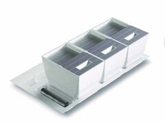 PREMIERE Çöp kutusu,beyaz,3x13L,900mm