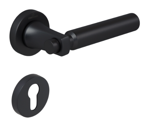 Çebi A5187-10 PC24 JOON-F Kapı Kolu Siyah Barelli