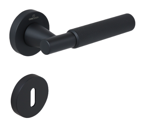 Çebi A5183-20 PC24 SOHO-K Kapı Kolu Siyah Oda