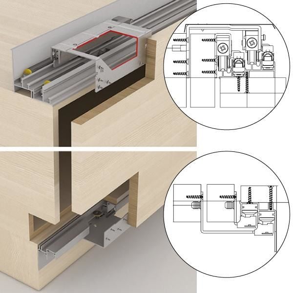 Space 80, 3 kapak set, 50mm