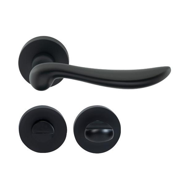 TROY Kol seti (wc) mat siyah