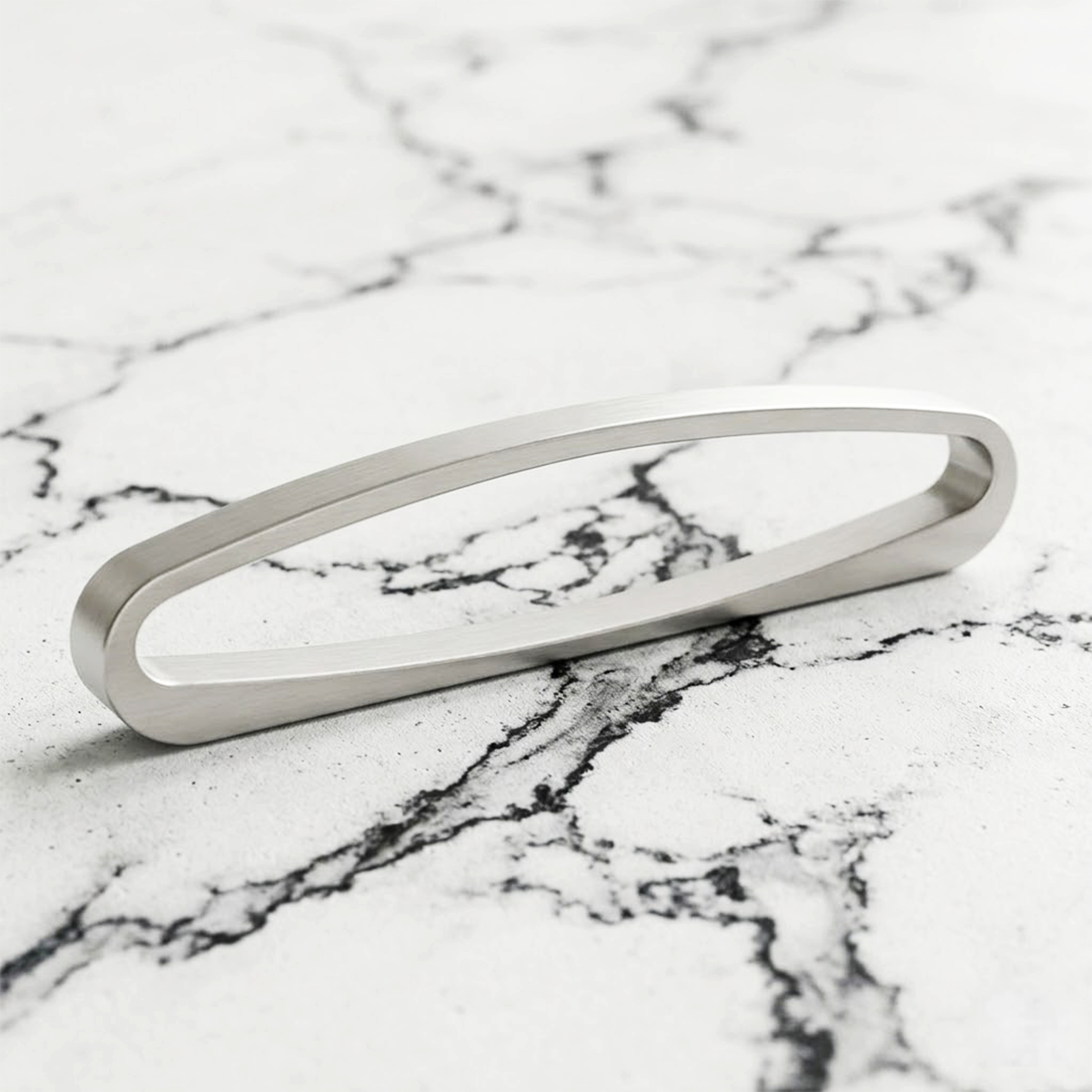 ELANOR Kulp paslanmaz çelik renkli 128mm