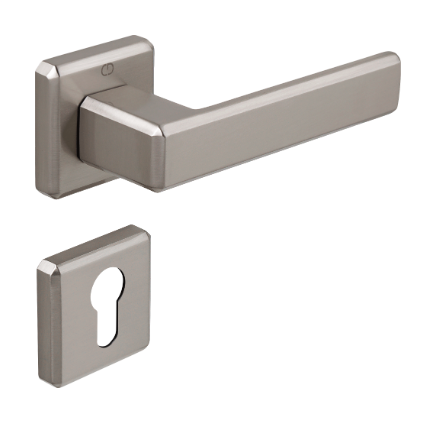 Çebi A5106 MP08 CARLI Kapı Kolu Fırçalanmış İnox Barelli