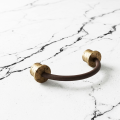 SATU Kulp antik bronz/koyu kahve 96mm