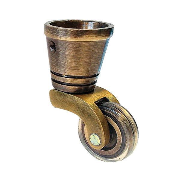 DECOR Tekerlek gçme,fsiz abronz Ø31x38mm
