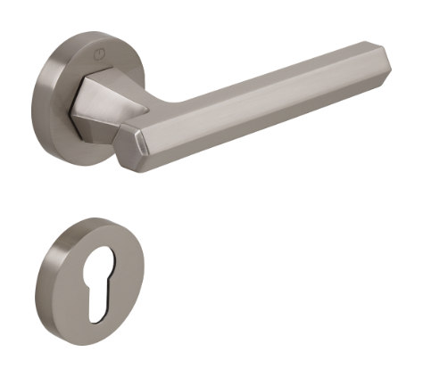 Çebi A5108 MP08 THOR Kapı Kolu Fırçalanmış İnox Barelli