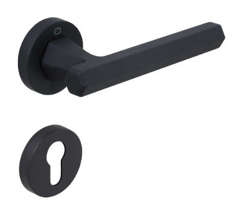 Çebi A5108 PC24 THOR Kapı Kolu Siyah Barelli