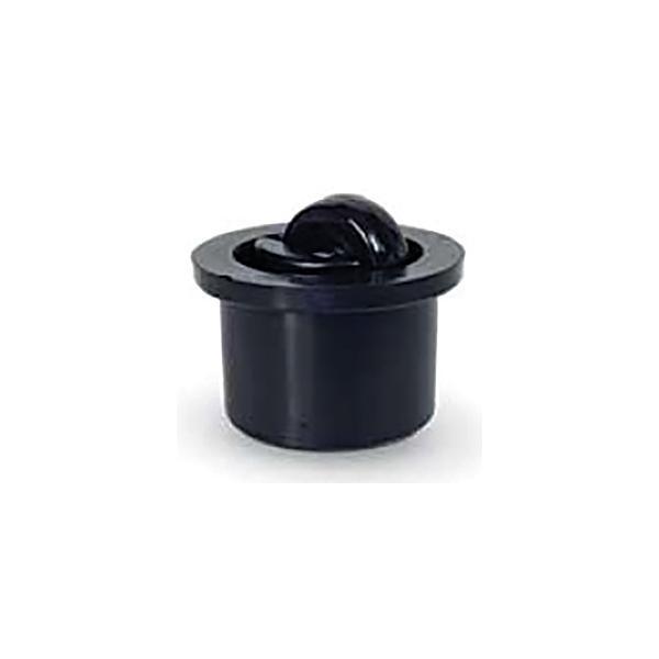 RENE03 Gömme tekerlek ymsk,siyah Ø20x8mm