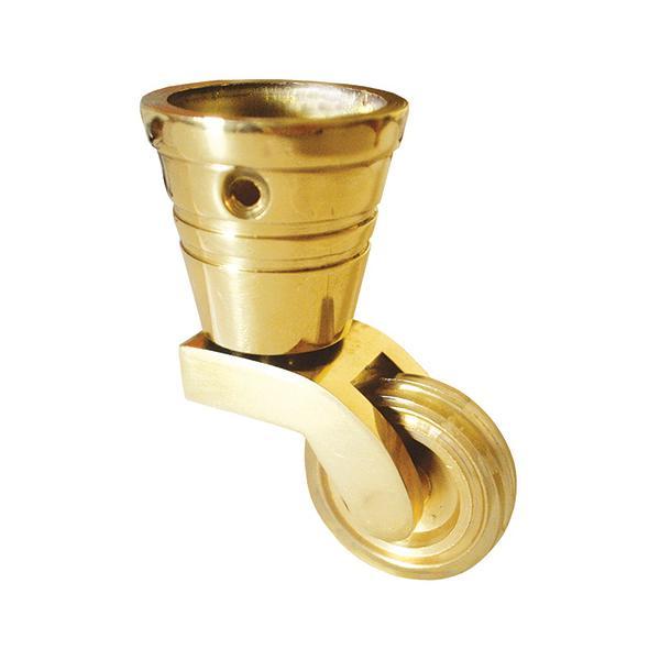 DECOR Tekerlek gçm,fsiz pprinç  Ø31x38mm