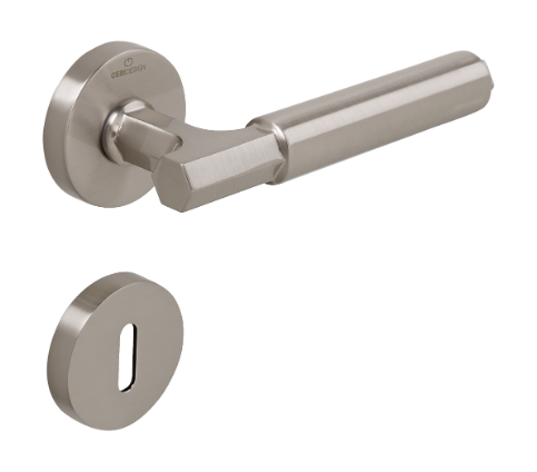 Çebi A5126 MP08 İRİS Kapı Kolu Fırçalanmış İnox Oda