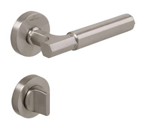 Çebi A5126 MP08 İRİS Kapı Kolu Fırçalanmış İnox WC